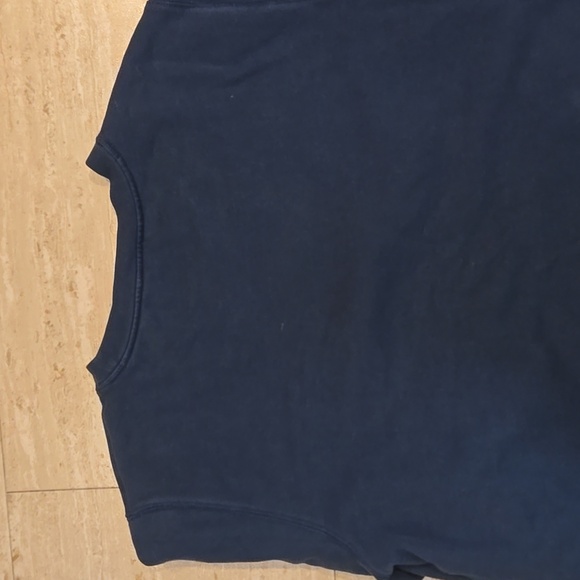 Spartina 449 "Charleston" Washed Dark Blue Sweatshirt - Picture 8 of 9